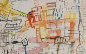 抽象アナログ26ー18 - 万煉(まれん)