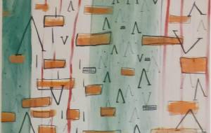 抽象アナログ26ー22 - 万煉(まれん)