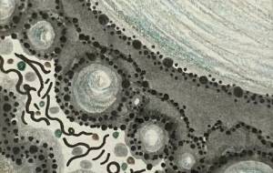 焼き物の肌 - 絵言葉