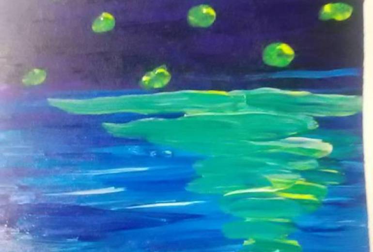 夢が叶った海の世界