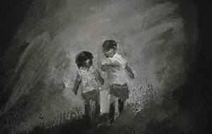 少年の頃、思い出、キミにありがとう言いたくて(弟のキミに)障がい者のぼくに優しいキミへ - 真鍋哲地