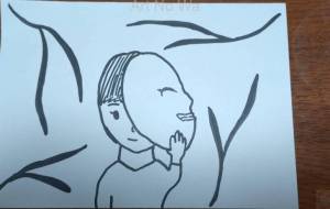 笑顔の仮面 - 佐野舞香