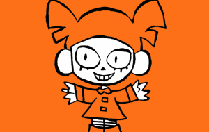 オレンジのレインコートの娘 - 黒越瑠香