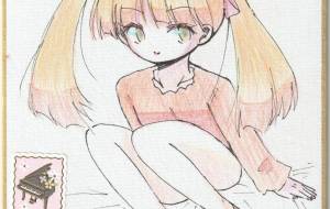 ベッドでストレッチしようとしているのかもしれない女の子 - 社容尊悟