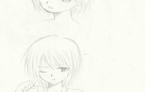 シャーペンイラスト2 - 社容尊悟