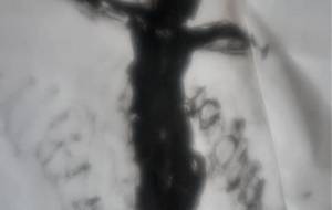 戦火で死でく兵士、僕は貴方をイエス様ように、思います、彼らは最後に母さんと叫び死んでく - 真鍋哲地