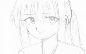 手は男性 だけど心は シャーペンイラスト - 社容尊悟