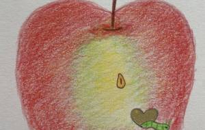 りんごと青虫 - haRumi/.