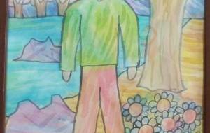 人のいる風景 - 人魚