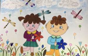 とんぼと子供 - 赤﨑ゆみ子