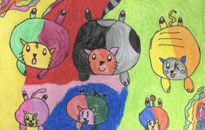 空を飛ぶネコ - 中島拓哉