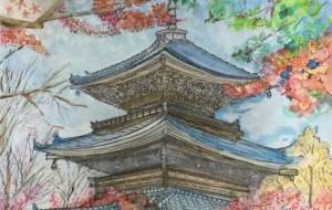 モミジと塔 - HIDE