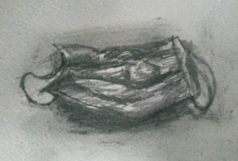 やくめの終えた、マスクみたいに、僕みたいに