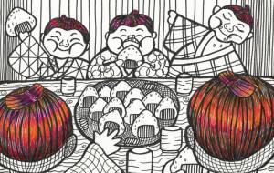 つかの間の休息 - 工房はんど さくらもち