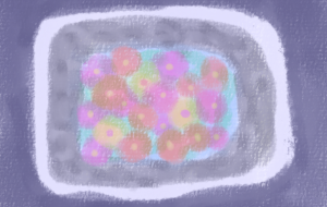 花手水 - まかろんちゃん