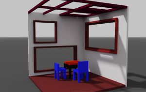 リビング3D - THE TENTETSU