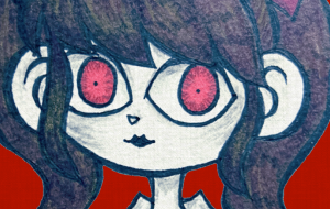 赤のリボンの少女 - 黒越瑠香