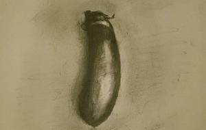 古里の人達、両手一杯の野菜、笑顔がこぼれる - 真鍋哲地