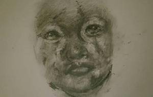 油にまみれ、命懸けで、神様お救い下さい - 真鍋哲地