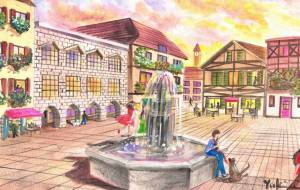 おだやかな夕暮れ - 工房はんど Yuki