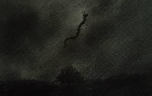 竜天昇（空想写実）デッサン作品 - 真鍋哲地 