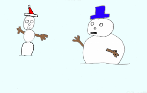 Snow man と雪だるま - 高瀬文章 