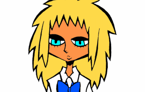 金髪ギャル - 黒越瑠香