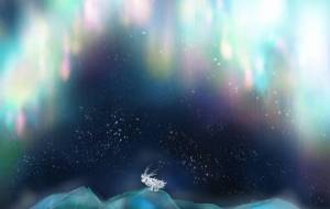 氷山と鹿 - wasabi