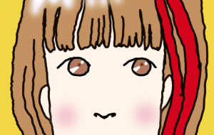 赤いリボンの女の子 - ハヤシダ ヨウコ