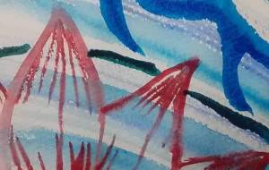 「真夏の蓮の池」 - サオリ