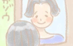 自画像 - まかろんちゃん