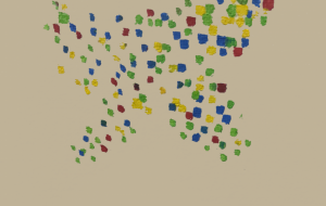 現代アート-蝶 デジタル - MKay