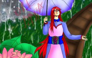 雨の日 - きりなが万葵