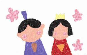 ひな人形 - もぐちゃん