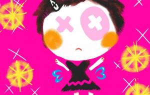 ✕パンダ(バッテンパンダ)のバツ子ちゃん - 万煉(まれん)