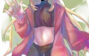 塗りの勉強 - 花の月