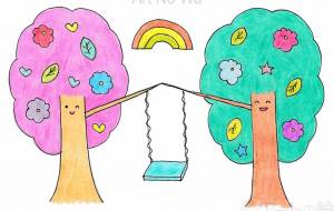 木とブランコでハッピーな時間を♪ - Asami