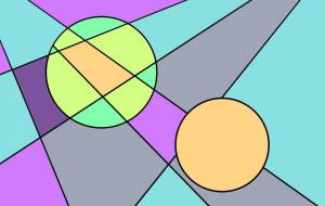 不可思議な図形絵 - リンル