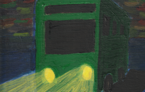 ｢夜バス｣のための表紙絵 - 大坪命樹 
