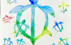 海ガメの旅立ち - Pikoruna