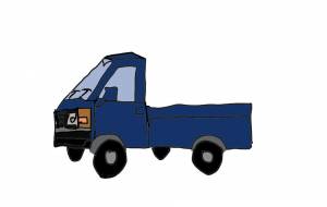 青色トラック - アクター