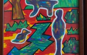 動物のいる風景 - 人魚