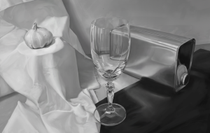 グラス、他 - 左雨