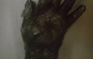 神よ貴方は尊い手で、尊い聖母様を抱きしめられ、涙を流し、、聖母様に、微笑み涙を拭いてあげ、、、私は人類を愛してますと語られる、 - 真鍋哲地