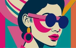 1975年代アメリカンポップアート 20代女性 - Toichi