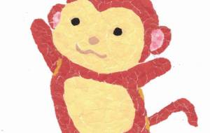 元気なサル - もぐちゃん