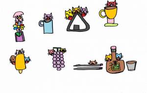 犬猫まみれ商品 - 工房はんど hito-me