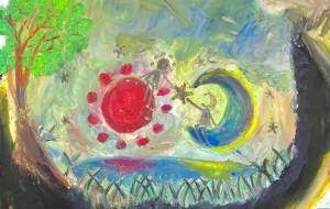 太陽と月の密会 - いそごろう