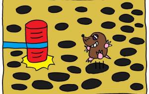 もぐらたたき - 工房はんど yu-ma