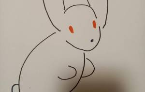 うさぎさん、どこを見ているの? - 時雨